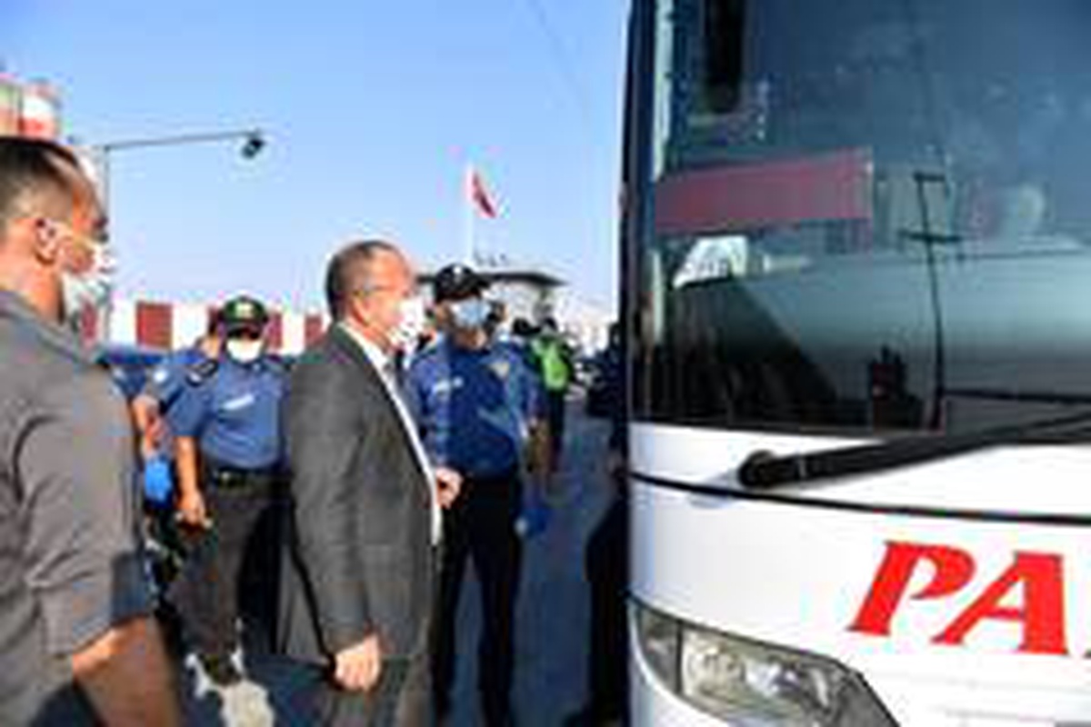 Denizli Valisi Ali Fuat Atik denetimlerine devam ediyor