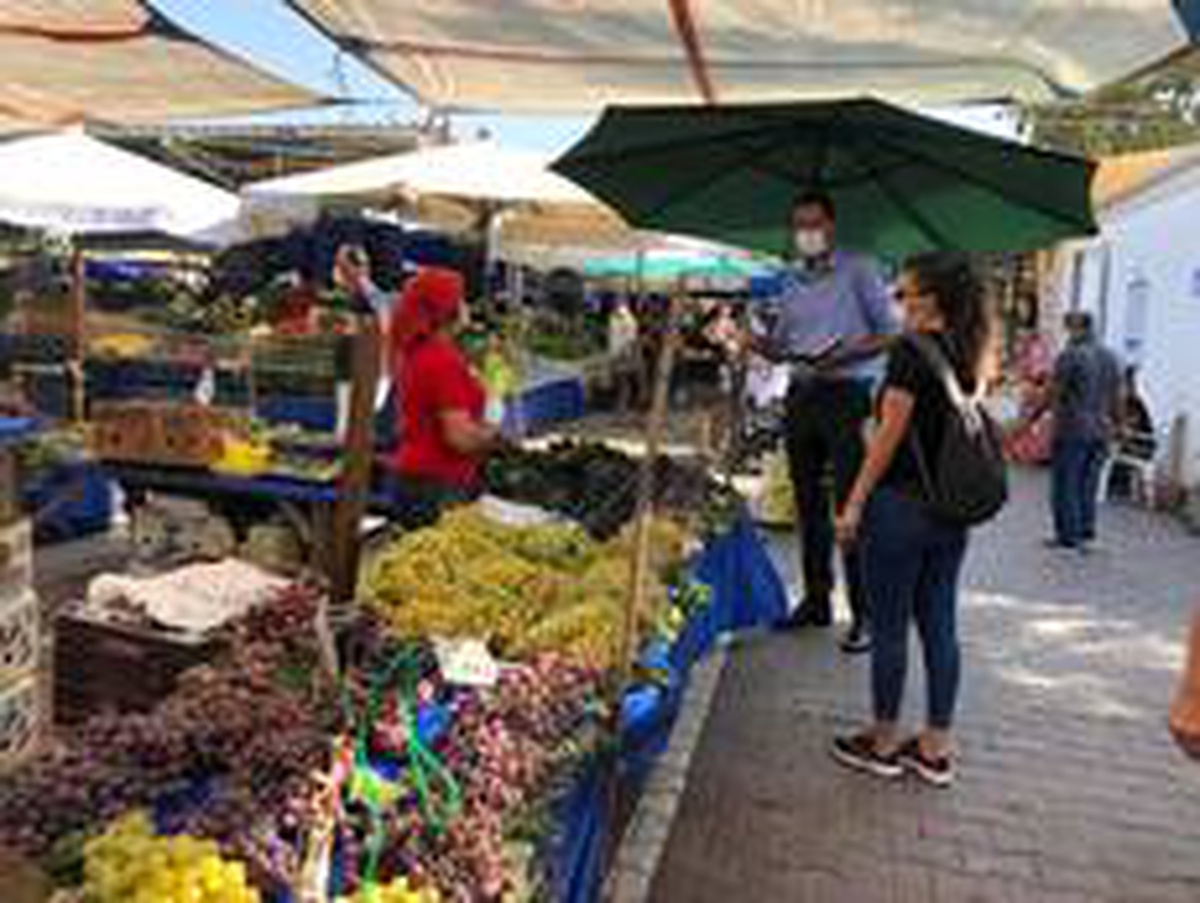 Didim\'de, pazar yerleri denetlendi