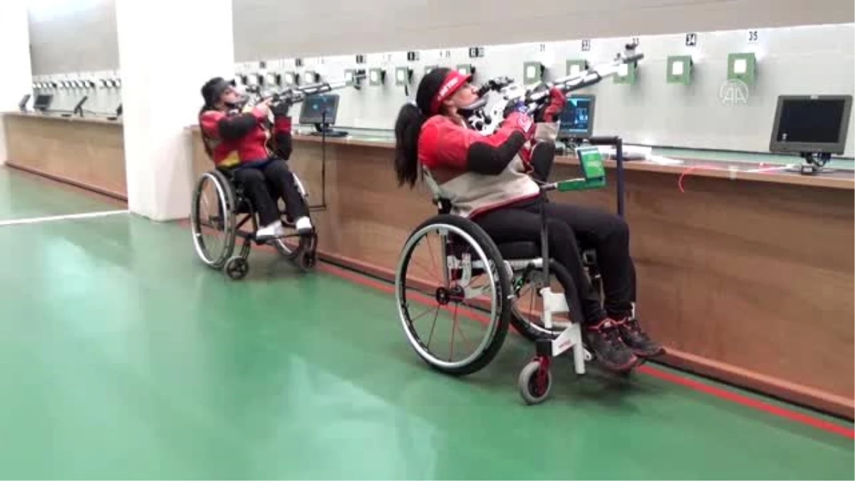 Engelli sporcu çift, Tokyo Paralimpik Oyunları\'na birlikte hazırlanıyor