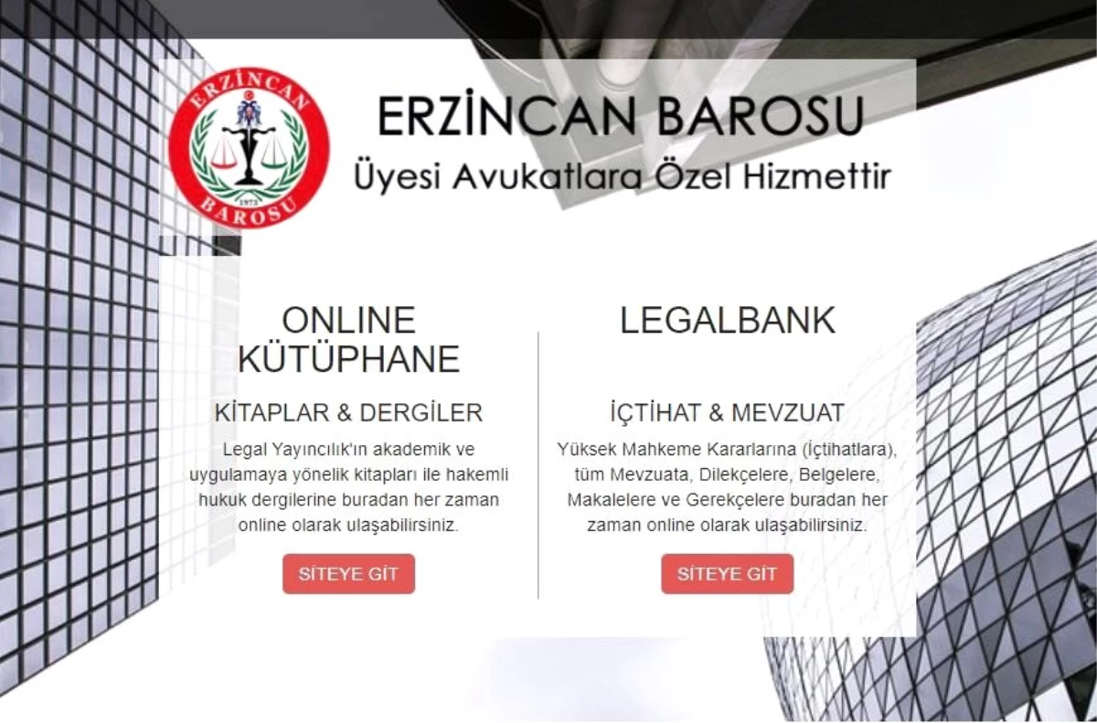 Erzincan Baro Başkanı Aktürk: "Erzincan Barosu mensubu olmak ayrıcalıktır"