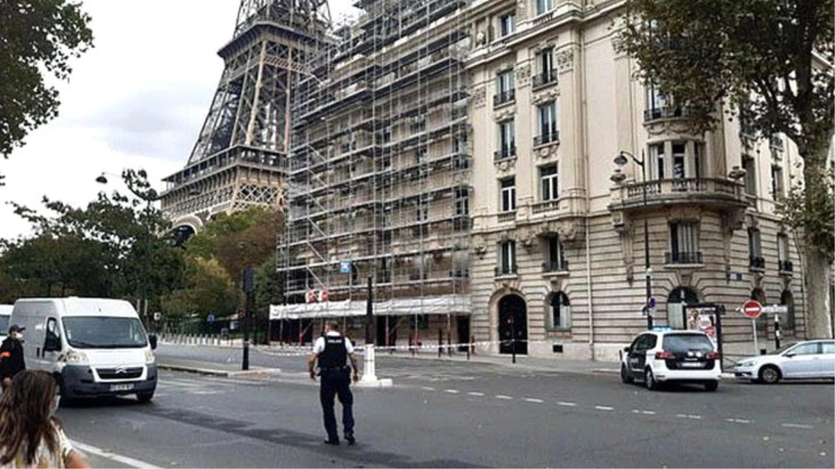 Son Dakika! Paris\'teki Eyfel Kulesi\'nin tahliye edilmesine sebep olan ihbar asılsız çıktı