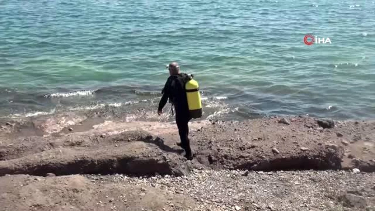 Son dakika haberleri | Van Gölü\'nün derinliklerindeki kalıntılar gün yüzüne çıkartılıyor