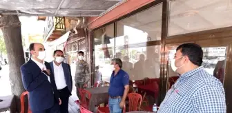 Başkan Altay Çeltik'i ziyaret etti