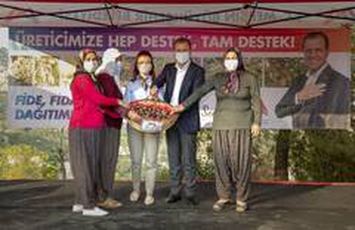 Başkan Seçer, nergis soğanı dağıtımına Darısekisi\'nden başladı
