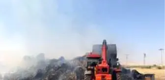 Diyarbakır'da yağ ve küspe fabrikasında yangın