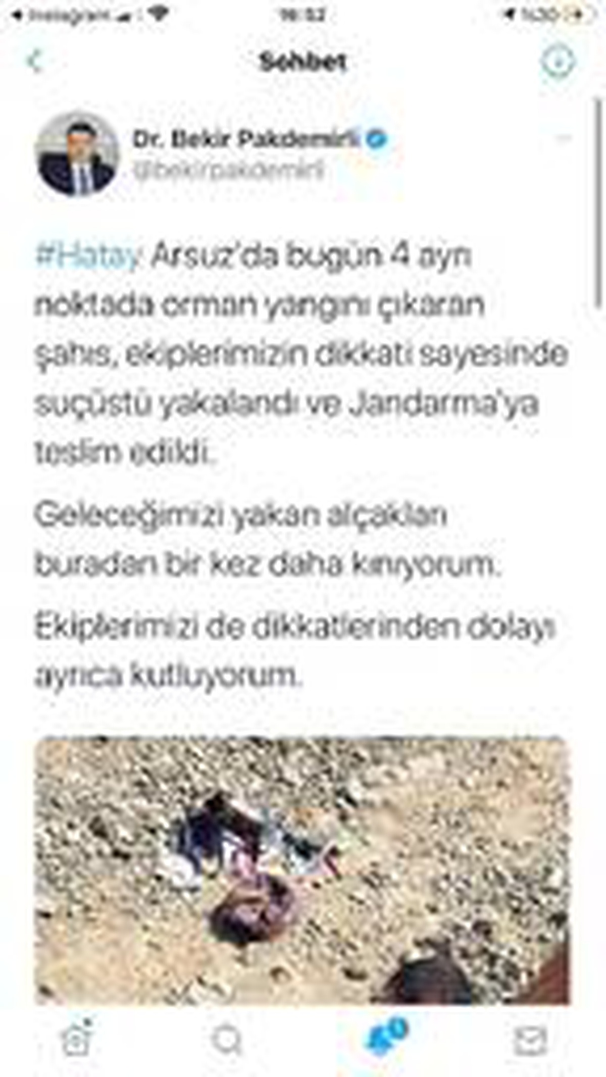 Son dakika... Hatay\'da 8 farklı noktada orman yangını; 1 gözaltı (3)