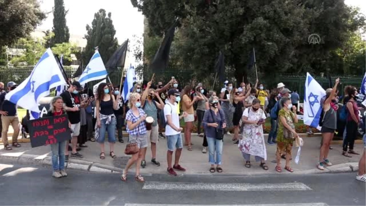 Son dakika! İsrail\'de Netanyahu karşıtı gösterilerin sınırlandırılması kararı protesto edildi