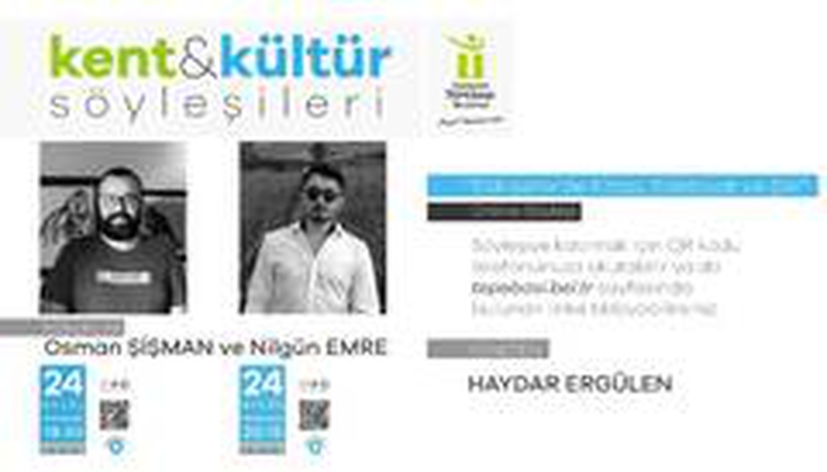 Kent-Kültür söyleşileri online yapılacak