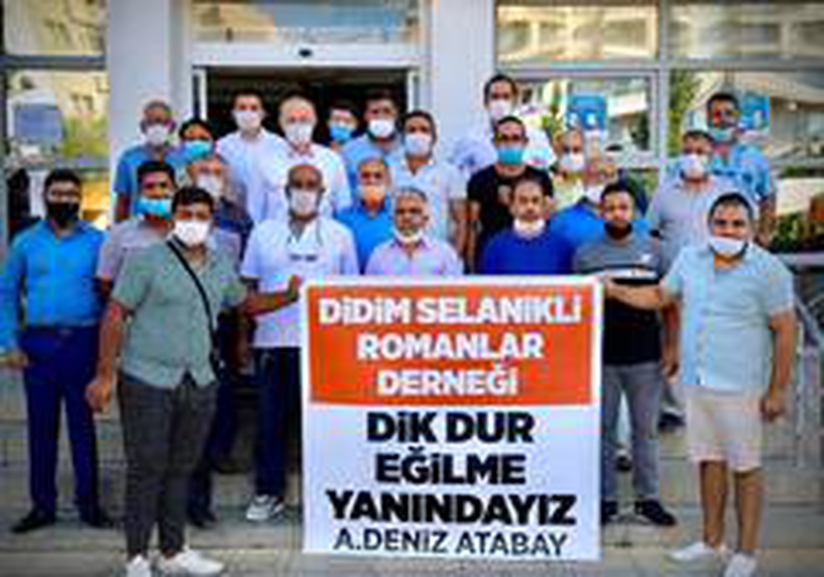 Son dakika haber... Selanikli romanlardan Başkan Atabay\'a destek