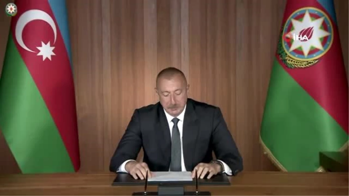 Aliyev\'den BM\'de Ermenistan çıkışıAliyev: "Saldırgan bir ülkeye silah tedariki, barış...