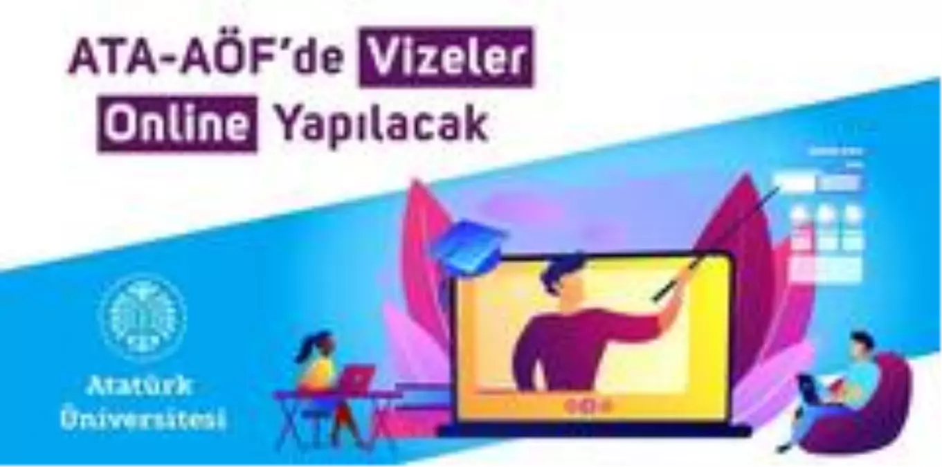 ATA-AÖF\'de vizeler online yapılacak