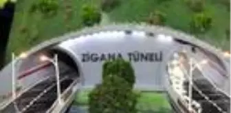 Avrupa'nın en uzunu olacak Zigana Tüneli'nin yüzde 74'ü tamamlandı