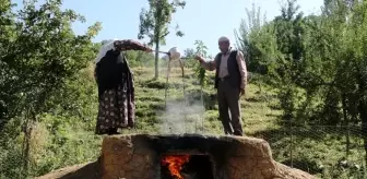 Bir asırdır doğal yollarla üzüm pekmezi yapıyorlar