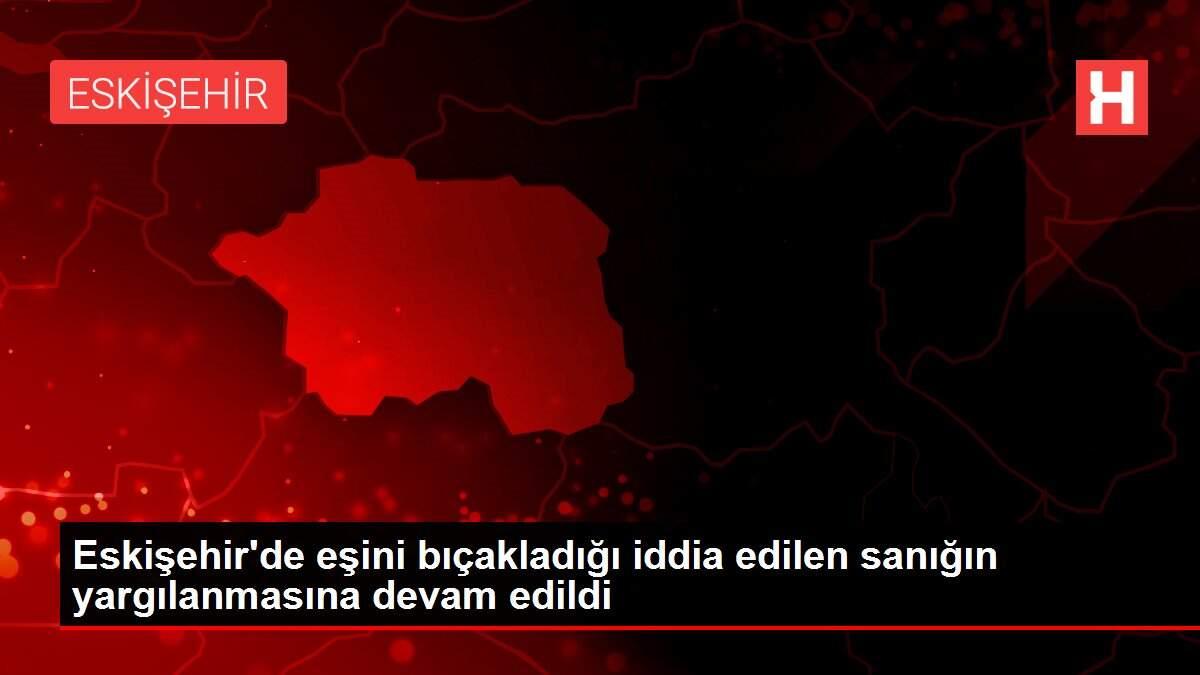 Eskişehir'de eşini bıçakladığı iddia edilen sanığın yargılanmasına devam edildi