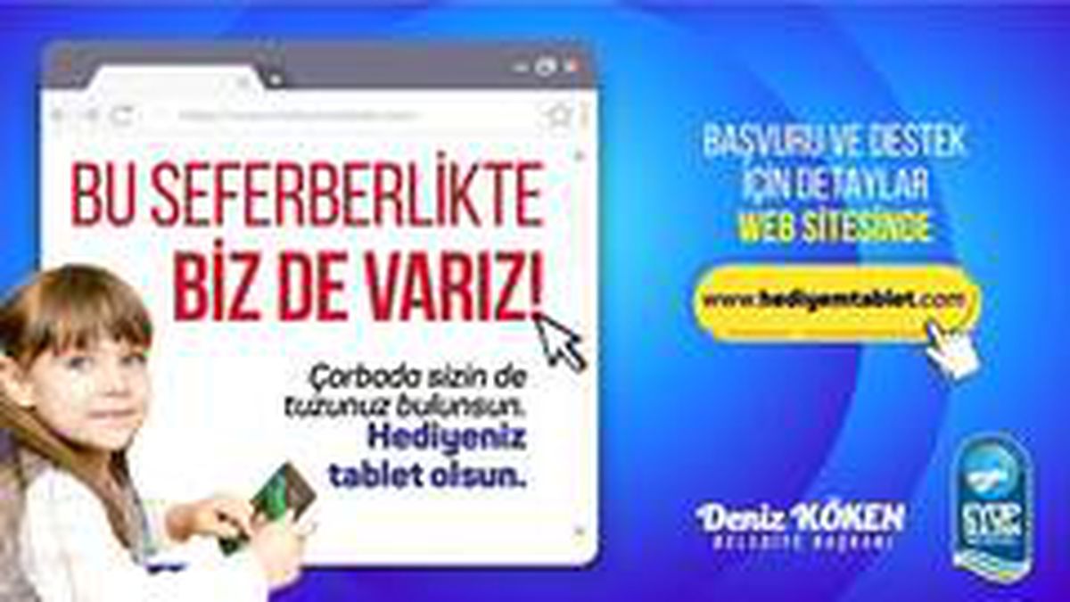 Eyüpsultan\'da hediyem tablet kampanyası