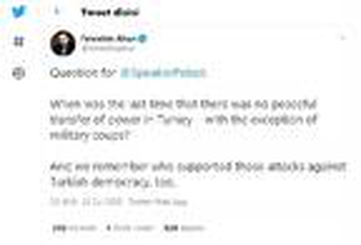 Fahrettin Altun\'dan, Nancy Pelosi\'ye tepki