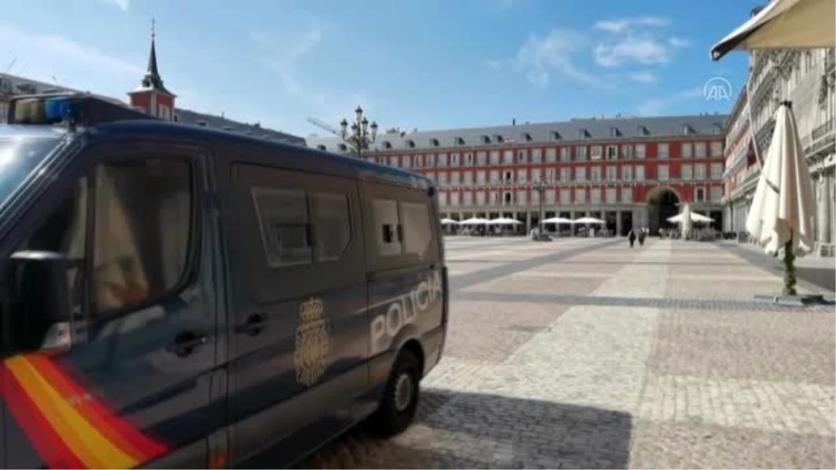 Son Dakika: Madrid\'in ünlü Mayor Meydanı\'nın tarihi dükkanları Kovid-19 salgınında ayakta durmaya çalışıyor