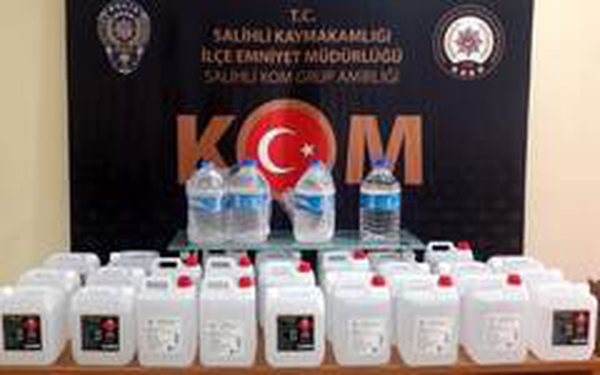 Manisa\'da sahte içki ve uyuşturucu operasyonu
