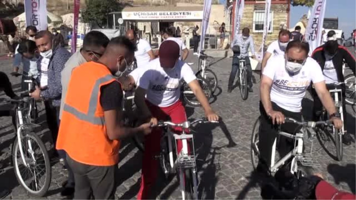 "Avrupa Spor Haftası" etkinlikleri kapsamında bisiklet turu düzenlendi