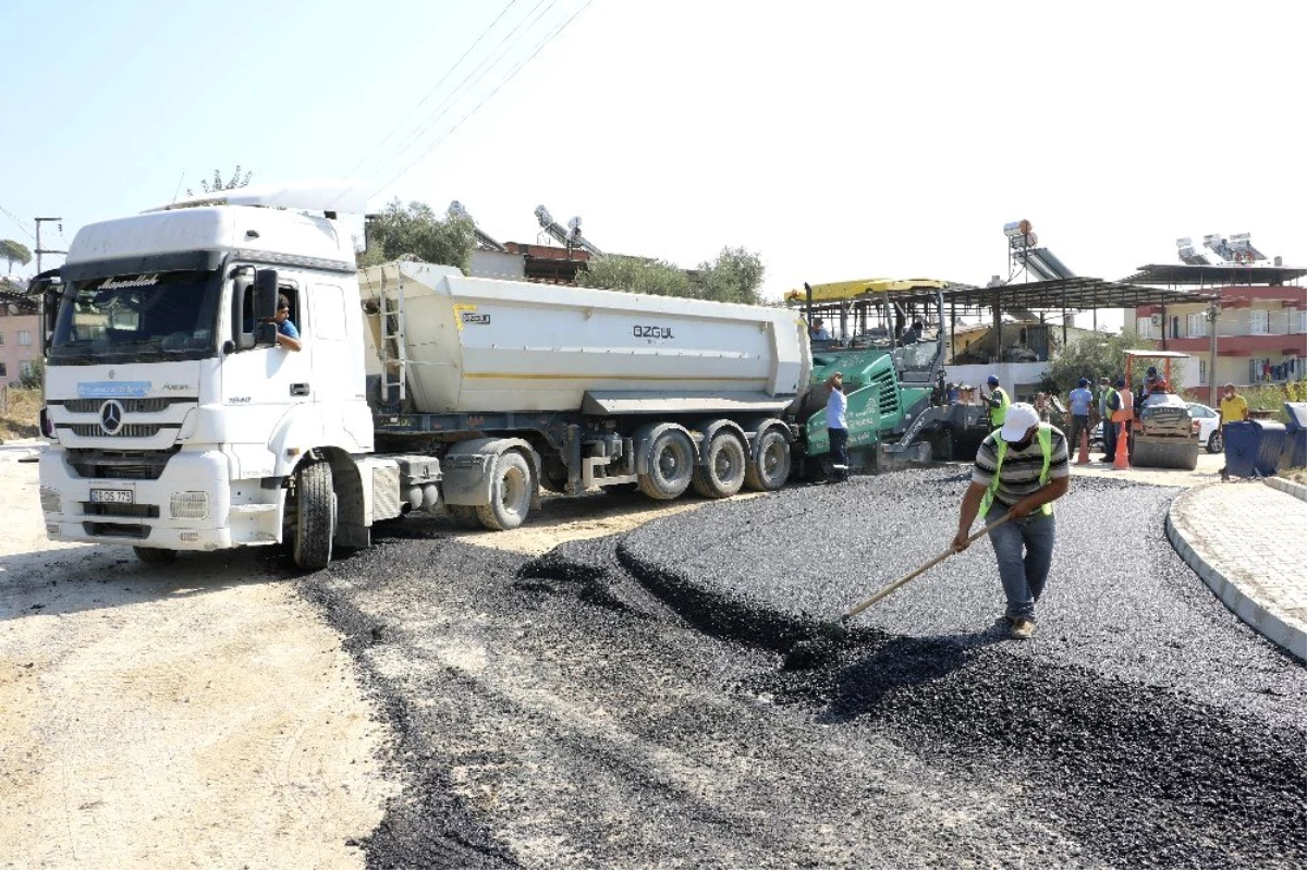 Aydın Büyükşehir Belediyesi Nazilli Hasköy yolunu yeniliyor