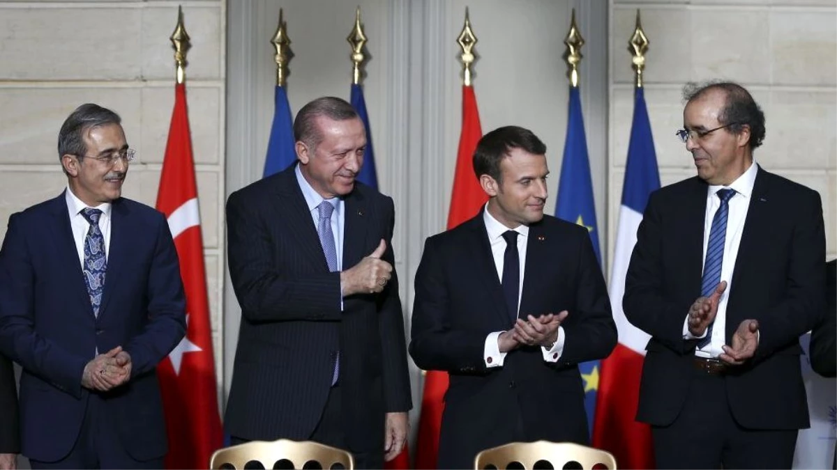 Bloomberg: Erdoğan, Macron\'dan Türkiye\'nin Avrupa hava savunma sistemi SAMP-T\'ın üretimine dahil...