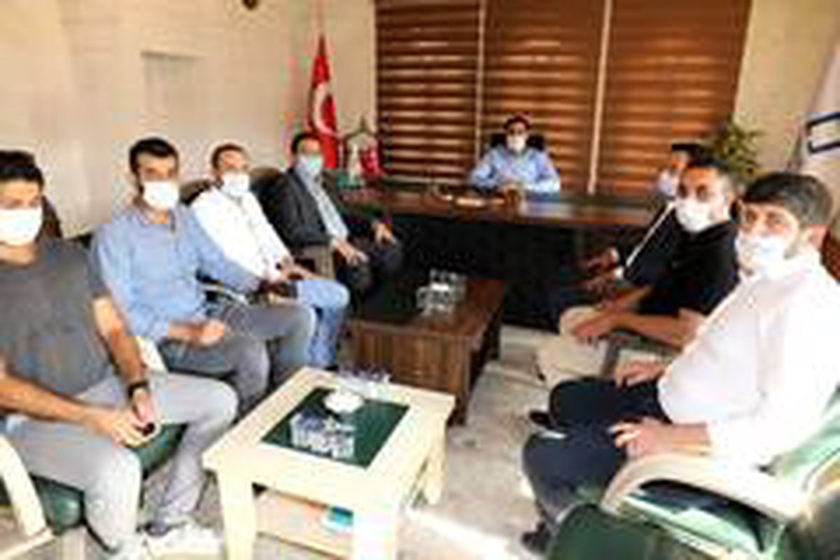Canpolat Şanlıurfa Mimarlar Odası\'nı ziyaret etti