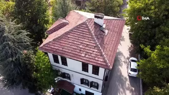 safranbolu da 130 yillik tarihi konaga en iyi korunan ev plaketi