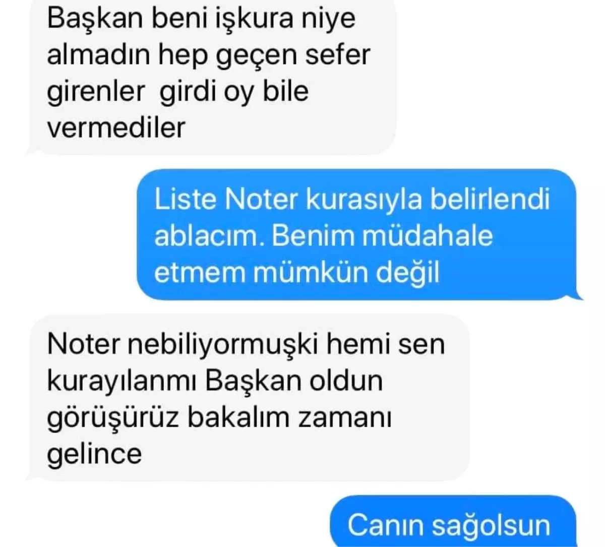 İşe giremeyen kadından ilginç tepki: "Sen kurayla mı başkan oldun"