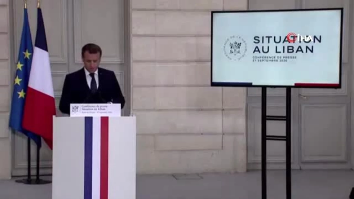 Son Dakika: - Macron\'dan Lübnanlı siyasilere- "Toplu ihanetlerini not alıyorum"