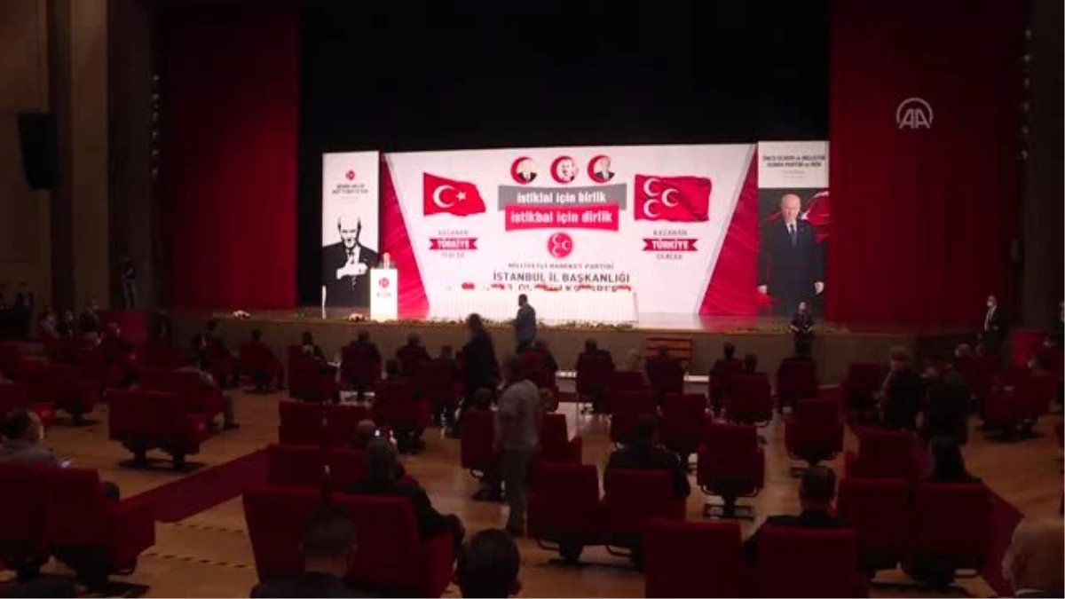 MHP İstanbul İl Başkanlığı 13. Olağan Kongresinde oylama başladı