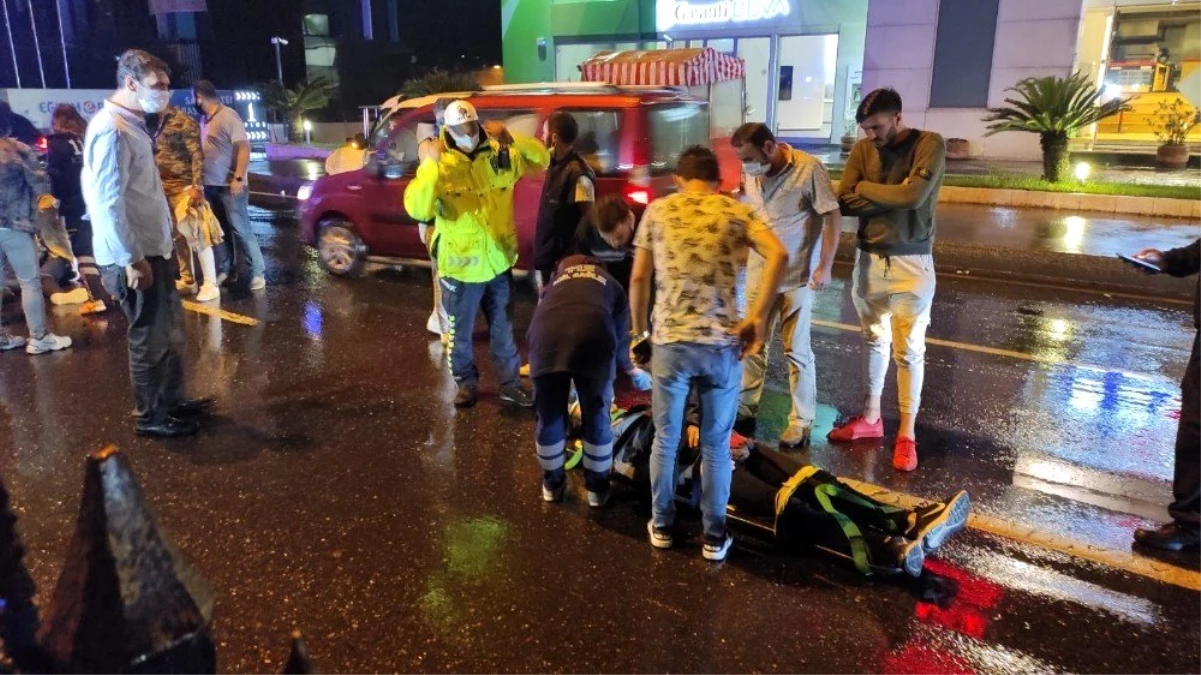 Sarıyer\'de yağış nedeniyle kayganlaşan yolda zincirleme kaza: 6 yaralı