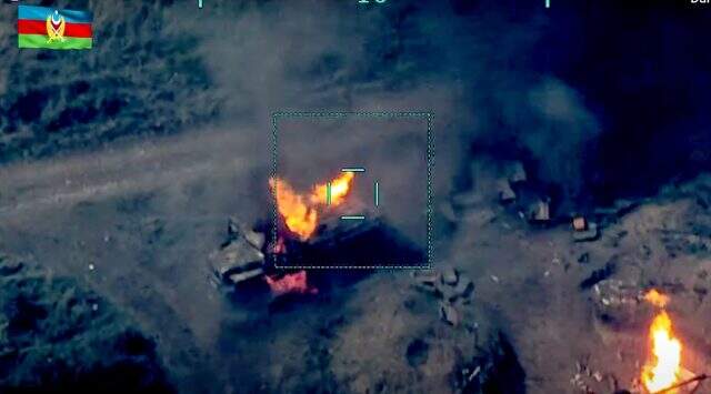 Azerbaycan'dan ağır darbe yiyen Ermenistan'dan Türkiye'ye küstah suçlama: Asker ve F-16 ile yardım ediyorlar Azerbaycan'dan ağır darbe yiyen Ermenistan'dan Türkiye'ye küstah suçlama: Asker ve F-16 ile yardım ediyorlar