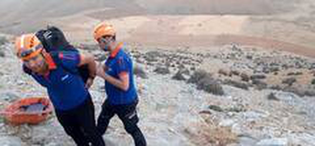 Dağda mahsur kalan vatandaşı AFAD kurtardı
