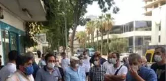 Fikirtepe'de Kentsel Dönüşüm mağdurları Mina Towers projesine tepki gösterdi