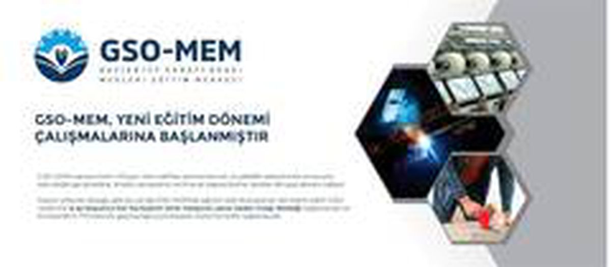 GSO-MEM\'de yeni eğitim dönemi çalışmaları başlıyor
