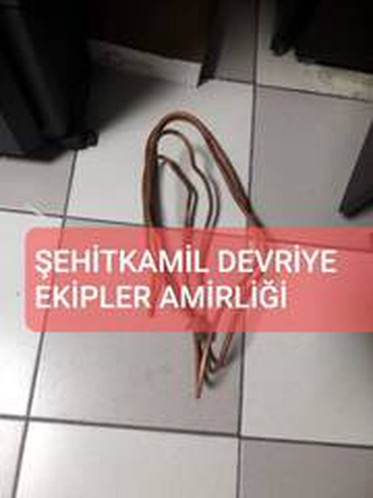 Okul kablolarını çalmak isteyen hırsızlara suçüstü
