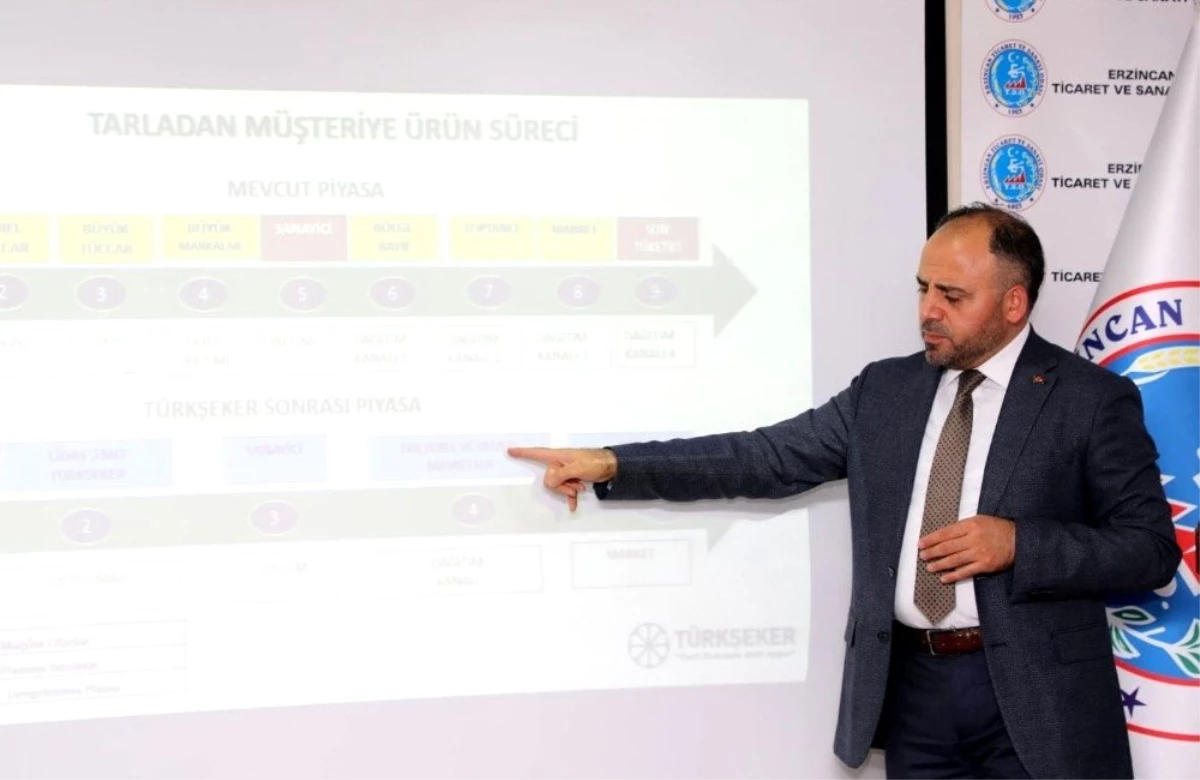 Erzincan\'da Türkşeker\'in sözleşmeli üretim modelini anlatan tanıtım toplantısı düzenledi