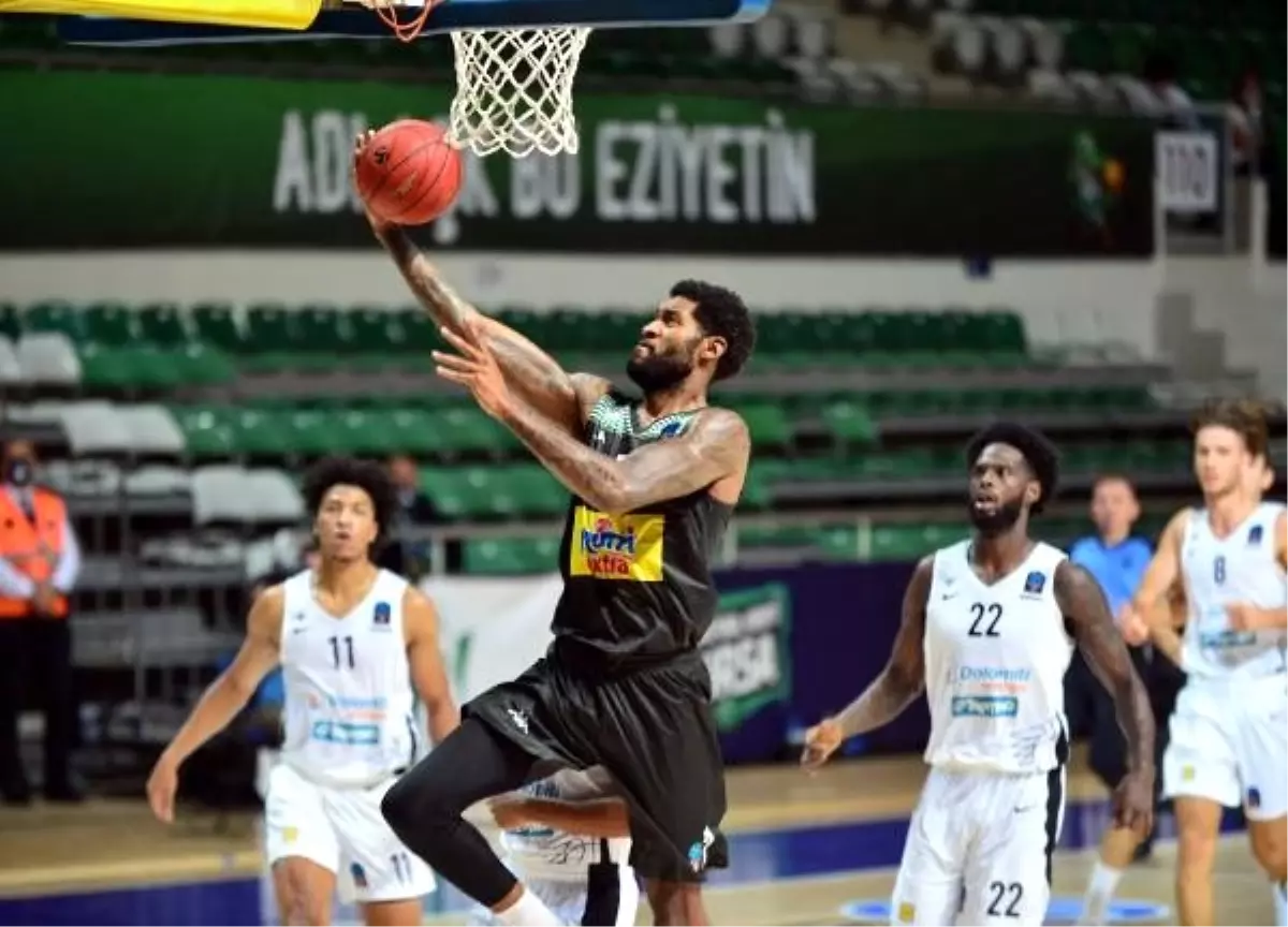 Son Dakika: Frutti Extra Bursaspor - Dolomiti Energia Trento: 86-93