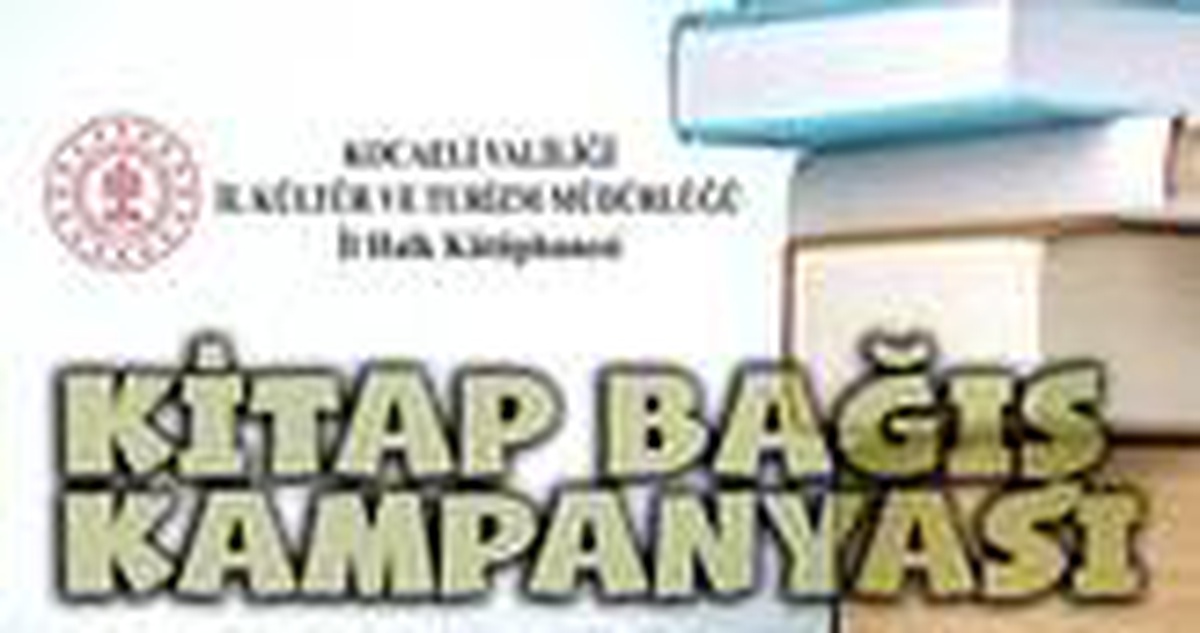 İl Halk Kütüphanesi\'nden Kitap Bağış Kampanyası