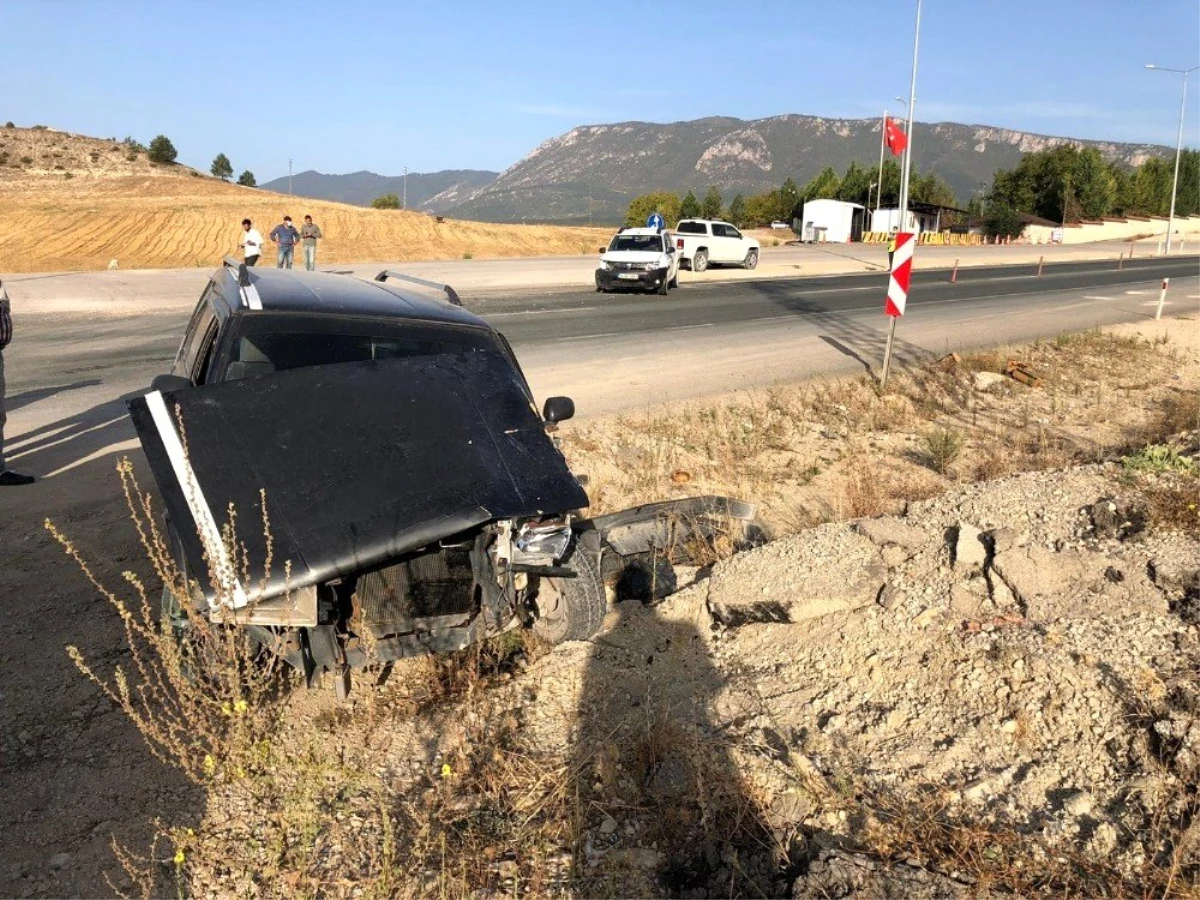 Karabük\'te trafik kazası: 2 yaralı
