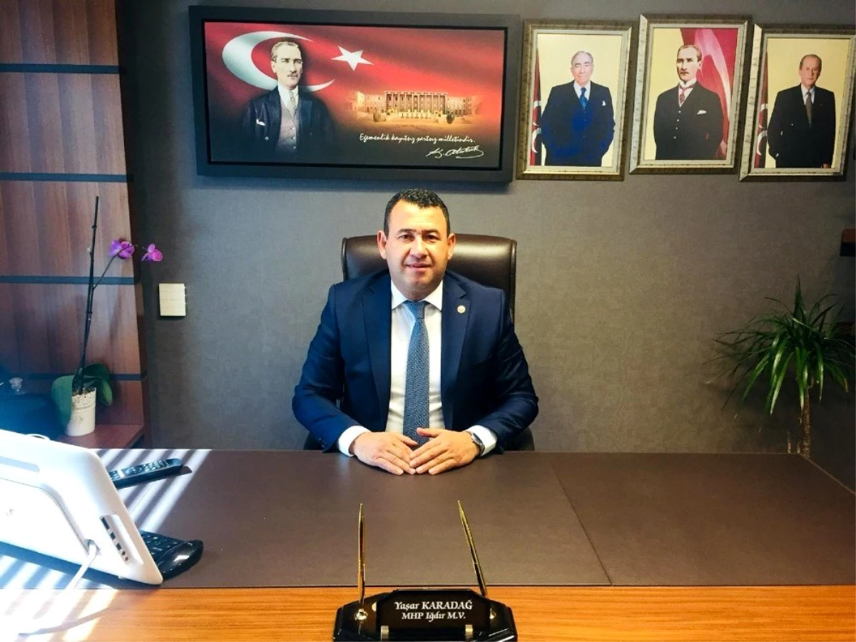 MHP Iğdır Milletvekili Karadağ: "Canımızla, kanımızla, varlığımızla Azerbaycan\'ın yanındayız"