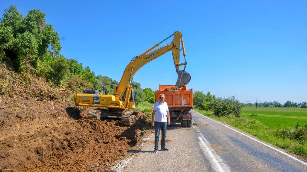 Yeniköy yolunda çalışmalar dolu dizgin