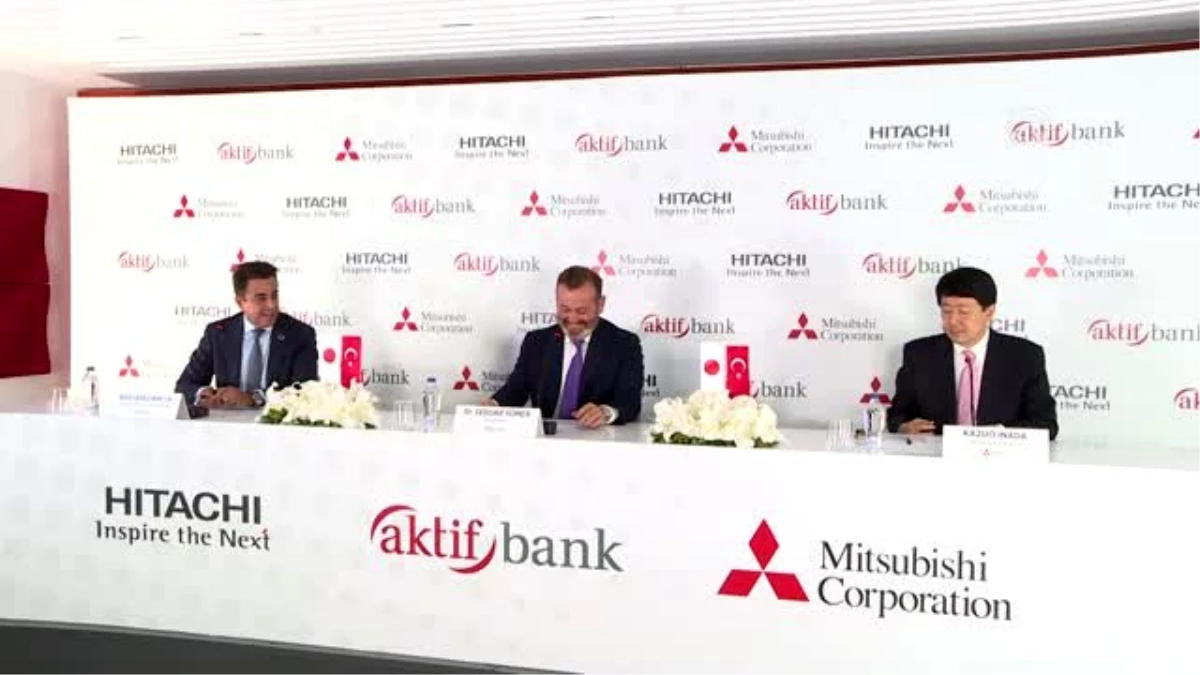 Aktif Bank\'tan Hitachi ve Mitsubishi Corporation ile iş birliği