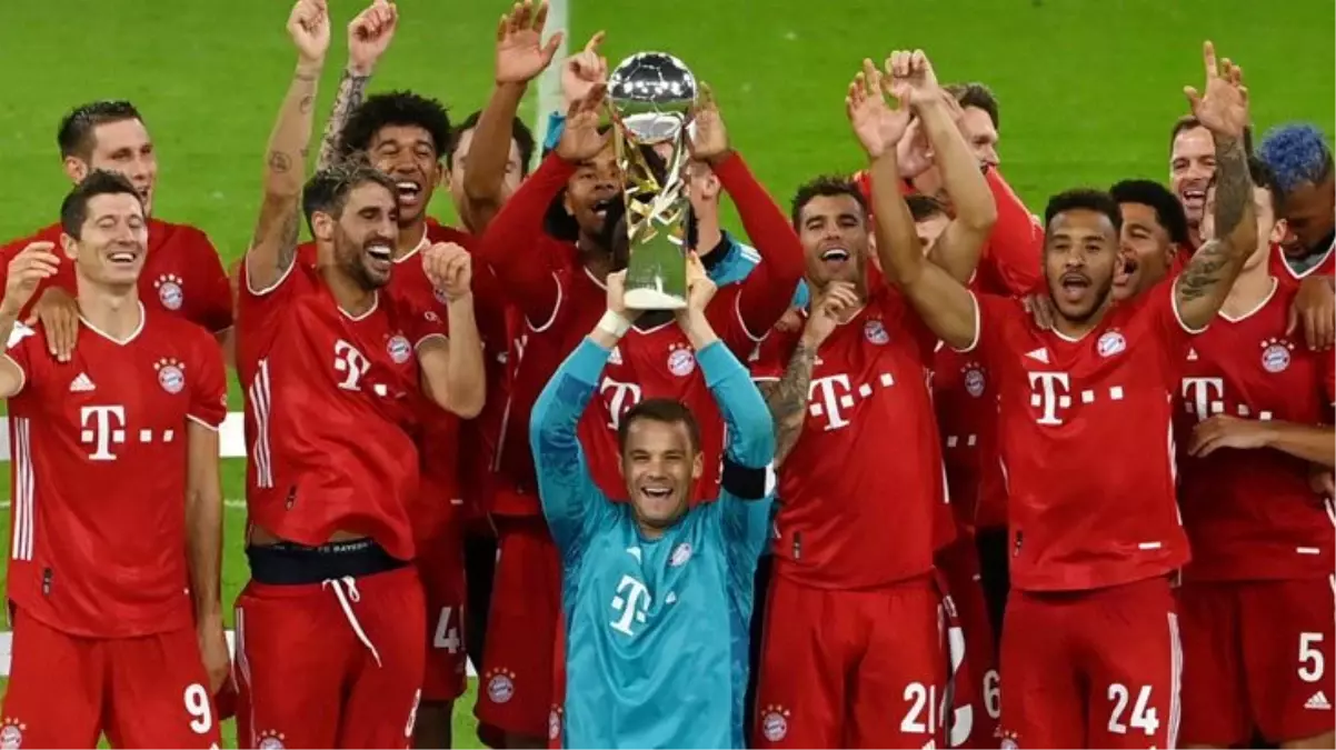 Almanya\'da Bayern Münih, Süper Kupa\'yı kazandı