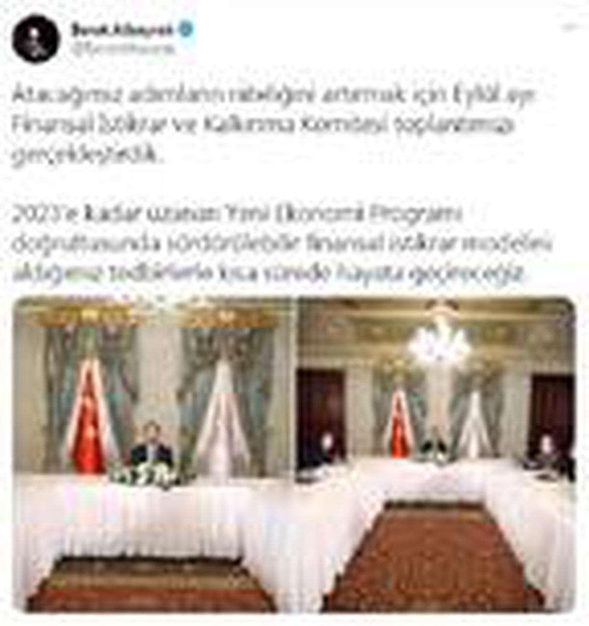 Bakan Albayrak: Sürdürülebilir finansal istikrar modelini hayata geçireceğiz