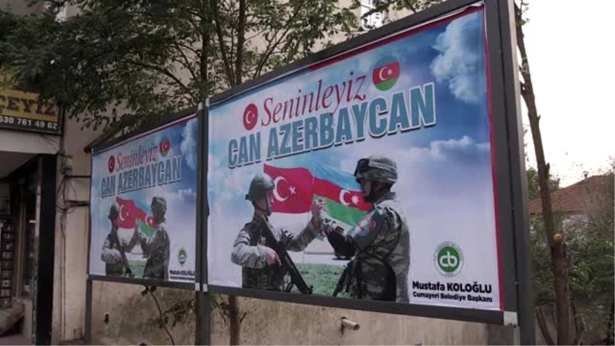 Düzce ve Sakarya\'dan Azerbaycan\'a manevi destek