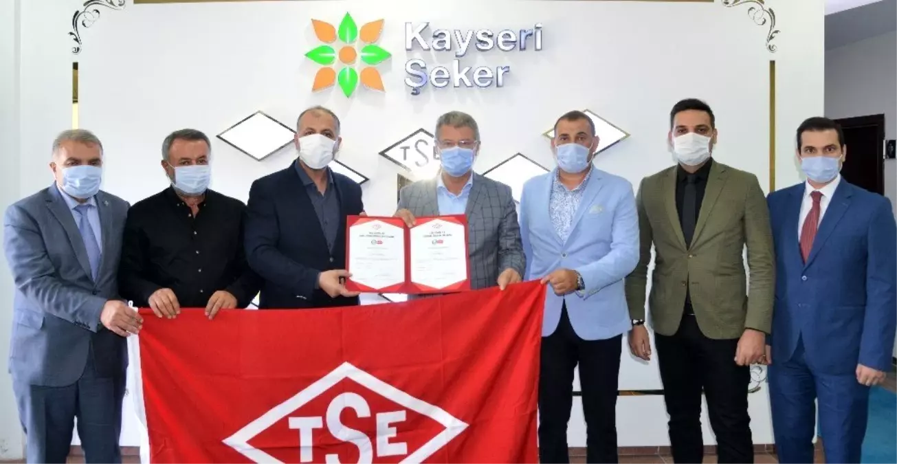 Kayseri Şeker\'in üç fabrikası da güvenli üretim belgesi aldı