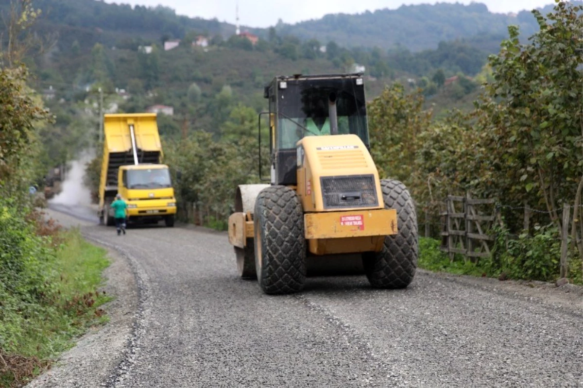 Fatsa\'da kırsalın asfalt sorunu çözülüyor