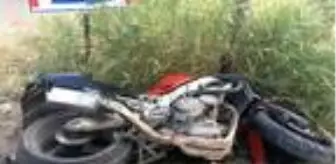 Kamyona çarpan motosiklet sürücüsü hayatını kaybetti