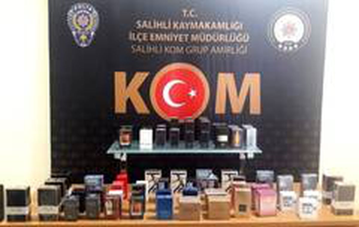 Manisa\'da kaçak parfüm operasyonu